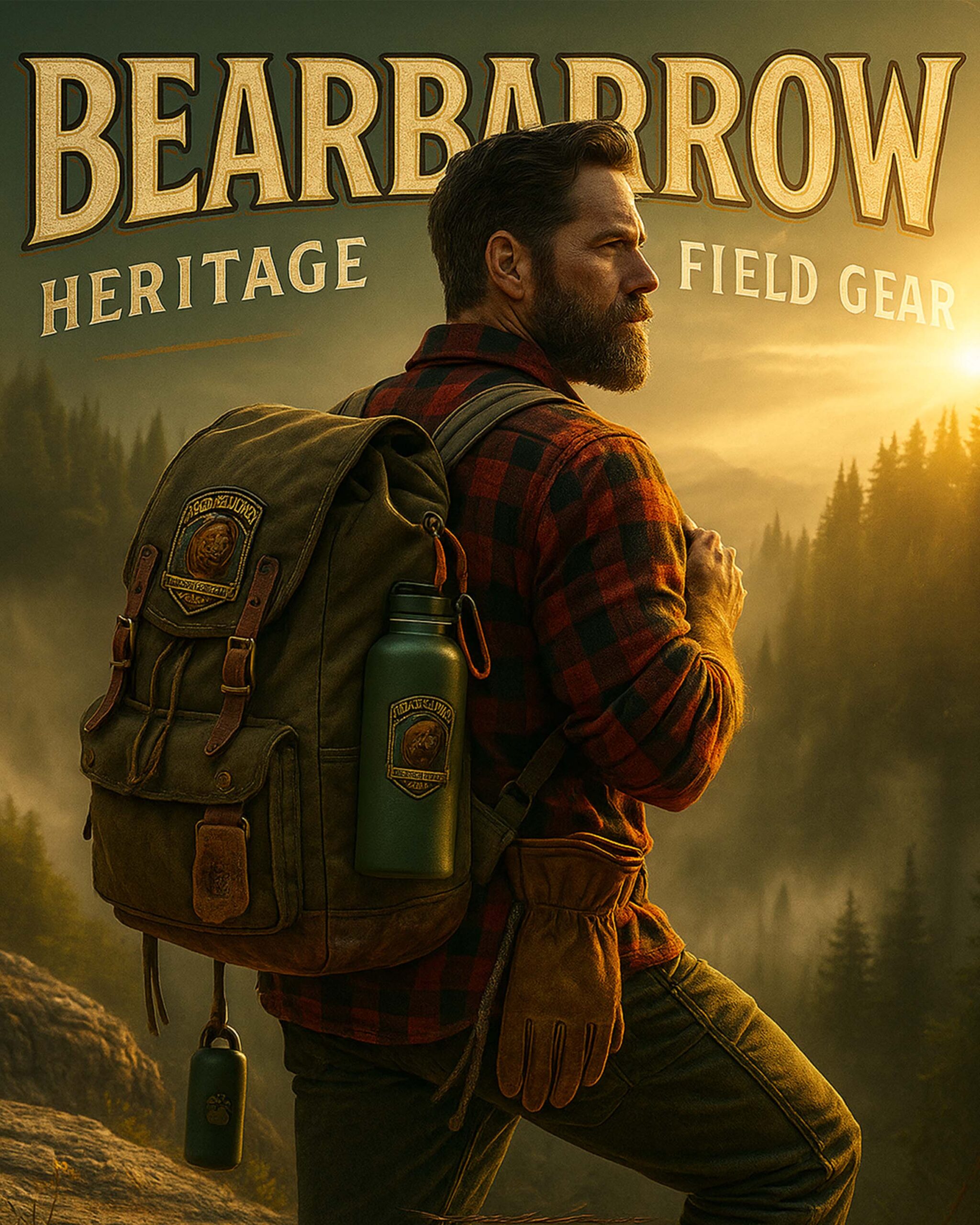 Rugged Heritage Aesthetic Logo Design by Jenna Larco