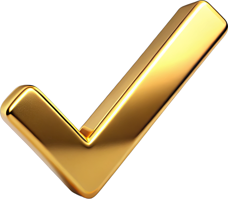 Gold-Check-Mark